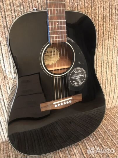 Гитара Fender CD-60 Black