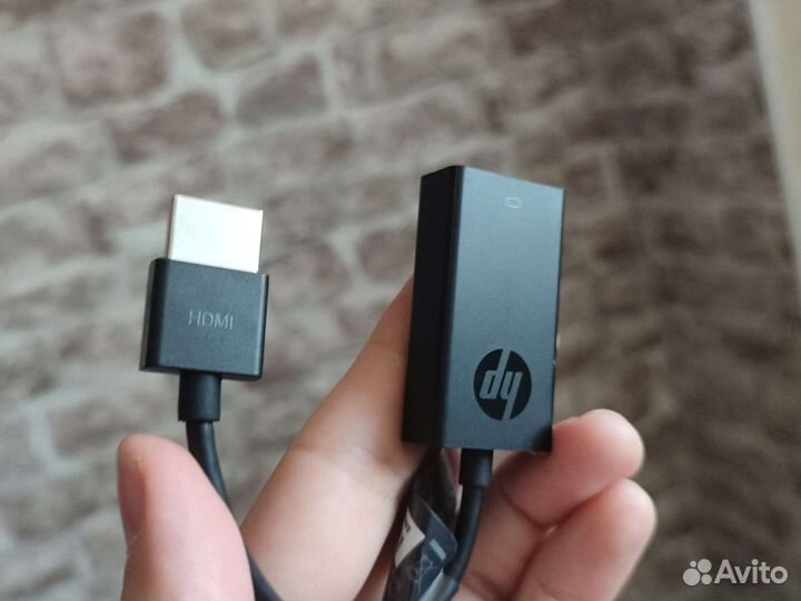 Адаптер с Hdmi на VGA (HP)