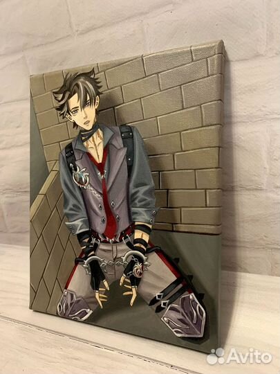 Картина Ризли Геншин Импакт