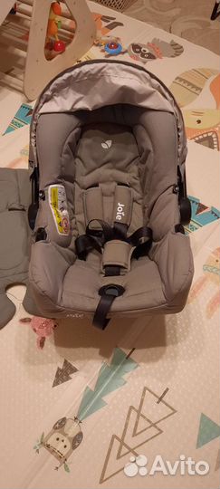 Автолюлька,автокресло 0+ Joie gemm как новая
