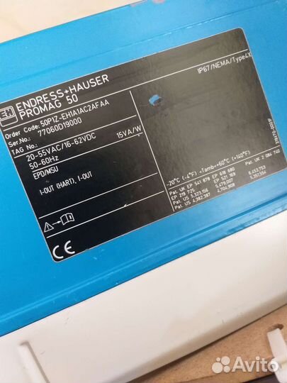 Расходомер Endress+Hauser 50P1Z-eh1a1ac2afaa DN125