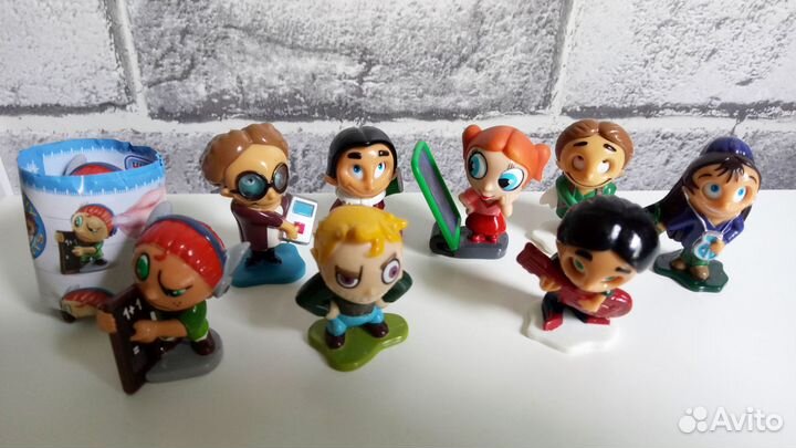 Веселые человечки из разных серий киндер сюрприза