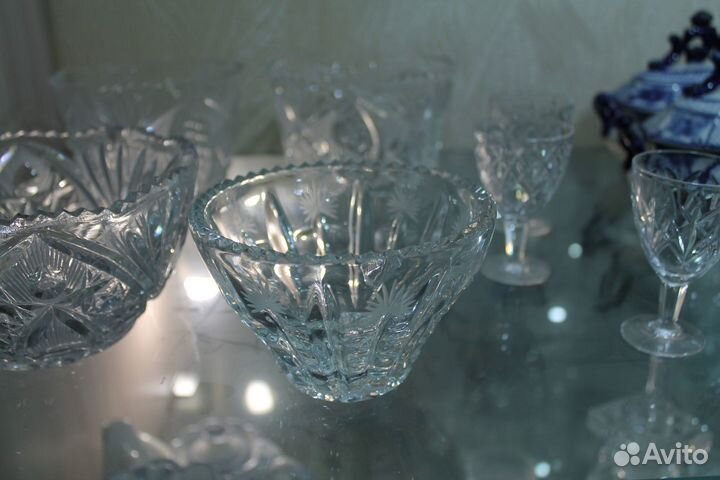 Ваза хрустальная СССР