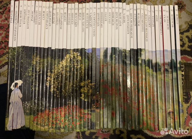Продаются книги из серии «Великие художники», собрание... купить в Туле ...