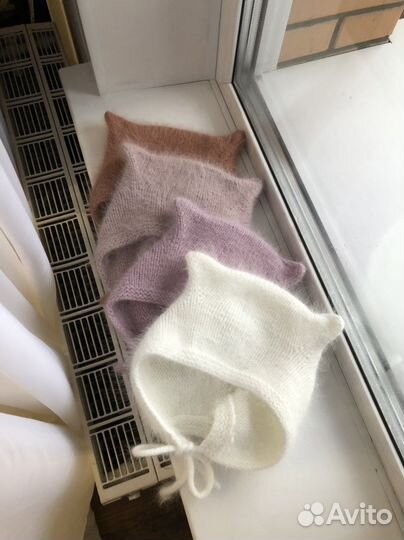 Шапка с ушками