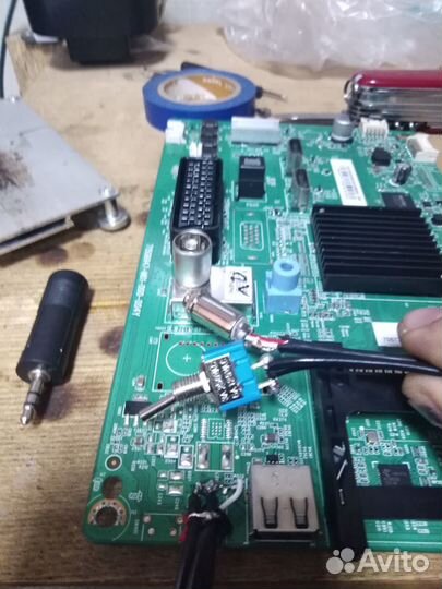 Ремонт ЖК телевизоров, пк, ноутбуков
