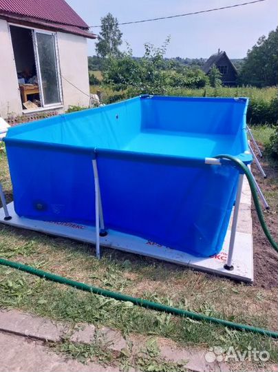 Каркасный бассейн 400X211X81 с Фильтром насосом