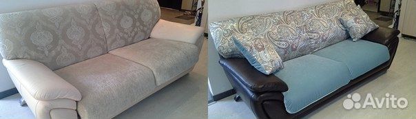 Перетяжка и ремонт мягкой мебели на Дому