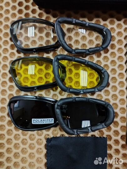 Тактические очки для стрельбы поляризационные