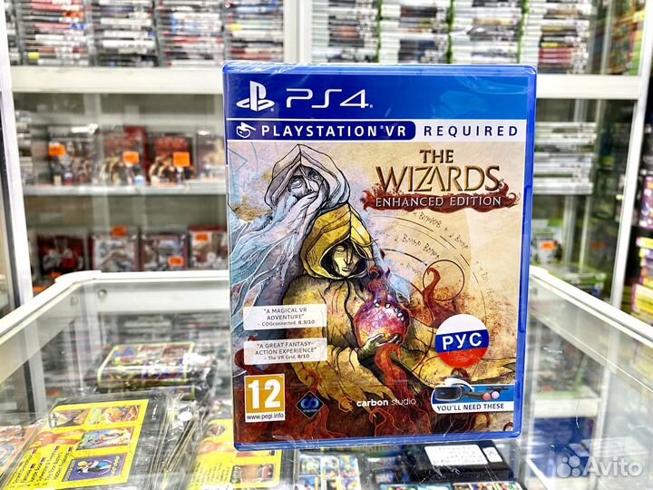 Новый The Wizards VR Ps4