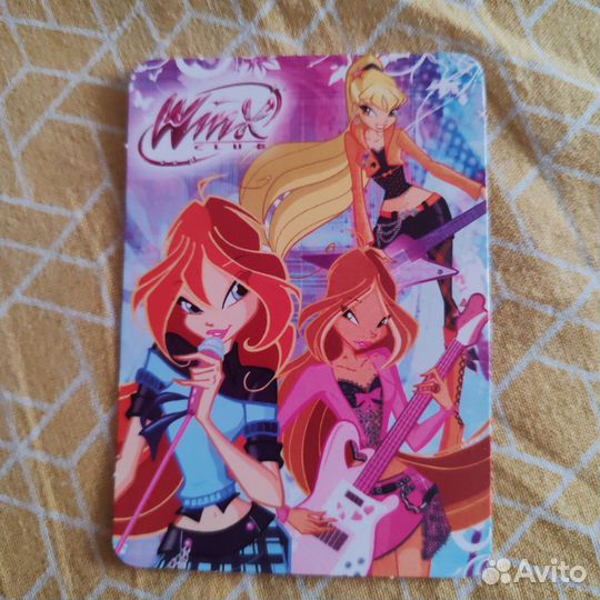 Вкладыши из журналов winx и pixie