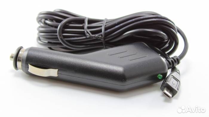 Кабель питания в прикуриватель micro USB Mi-4 (2А