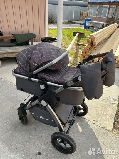 Коляска luxmom 3 в 1 бу