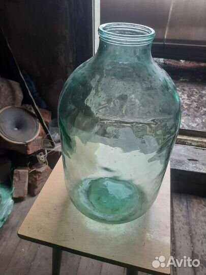 Бутыль 10 литров стекло