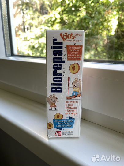 Детская зубная паста Biorepair