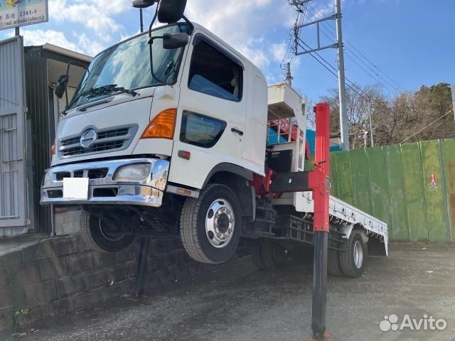 Бортовой грузовик Hino 500 (Ranger) с КМУ UNIC, 2010