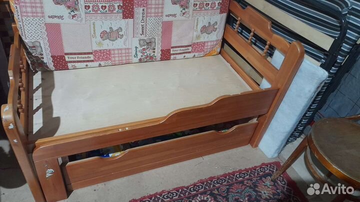 Детская кровать, растущая