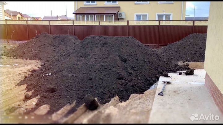 Грунт для выравнивания цоколя и земля плодородная