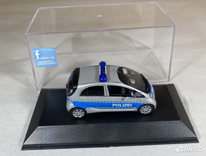 Модель Mitsubishi i-Miev (2010) BundesPolizei 1/43