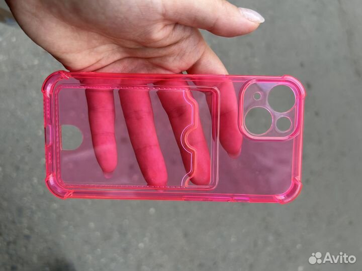 Силиконовый чехол на iPhone 14