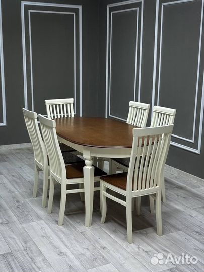 Кухонный стол и стулья обеденная группа