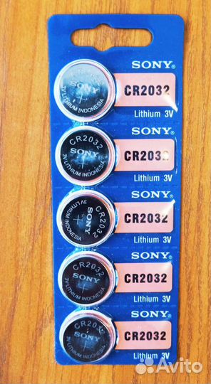 Батарейка Элемент питания sony CR 2032