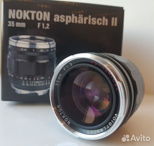 Voigtlander Nokton 35mm F 1,2 Aspheric. II Leica-M