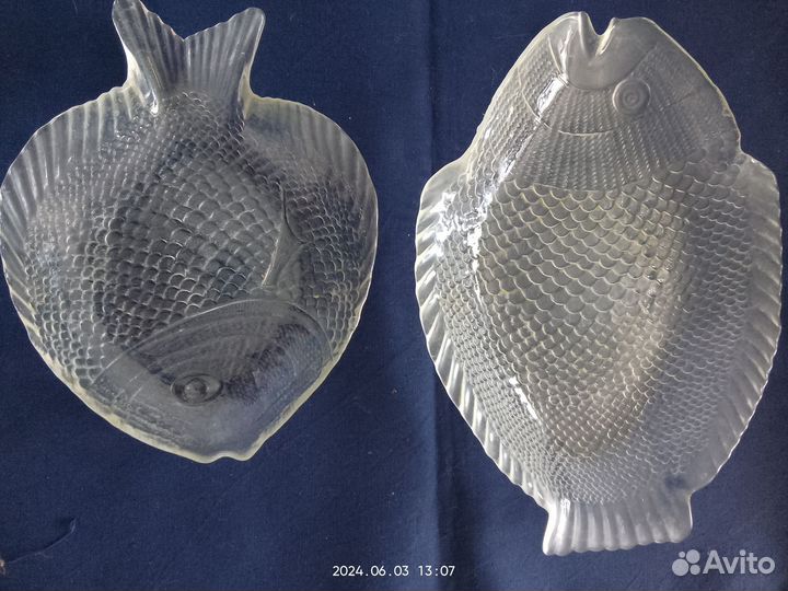 Блюдо стеклянное