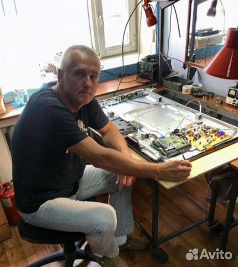Ремонт ЖК, плазменных телевизоров на дому