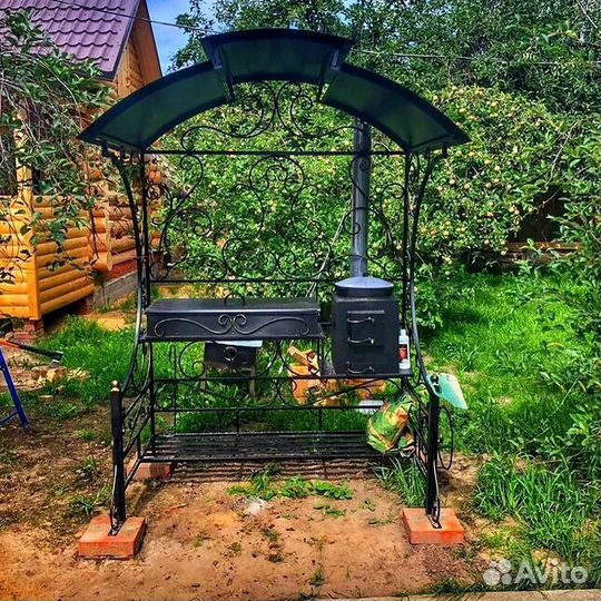 Кованый мангал