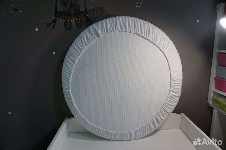 Матрас в круглую кроватку 7575