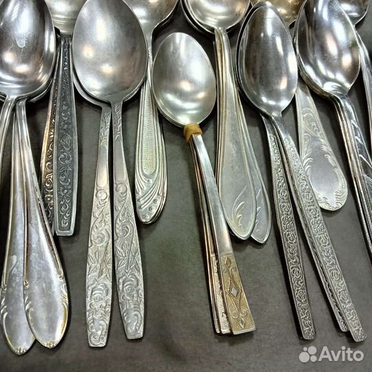 Ложки столовые нержавейка СССР