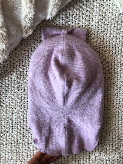 Шапка шлем для девочки