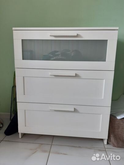 Комод IKEA белый бу