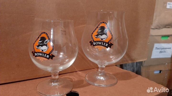 Бокалы пивные