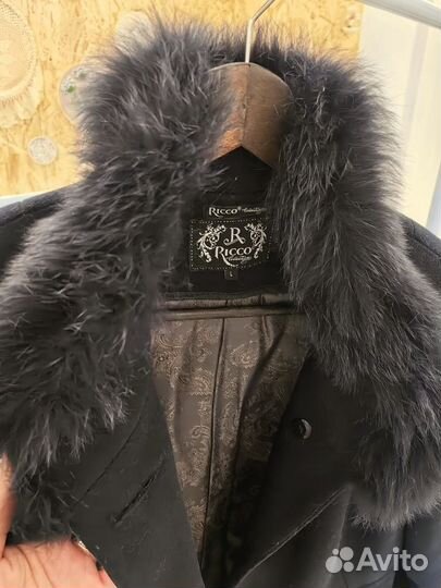 Пальто женское 44 46 шерсть кашемир