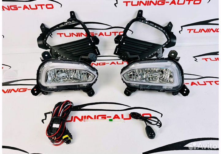 Противотуманные фары Hyundai Creta