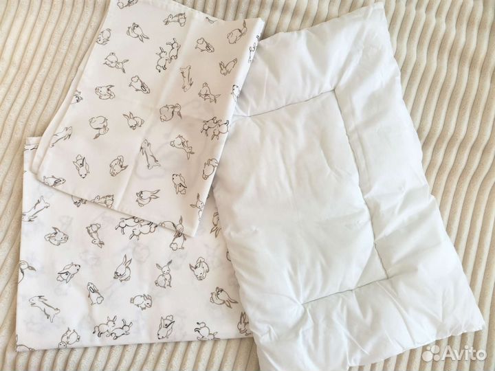 Детское постельное белье IKEA + подушка