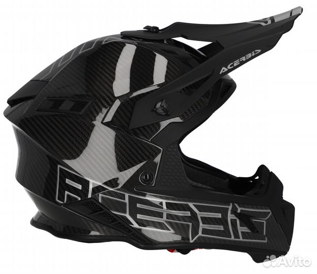 Шлем Acerbis steel carbon 22-06 Black/Grey