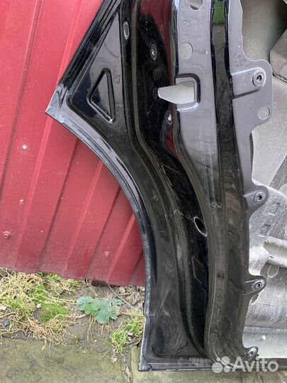 Дверь задняя левая Порше Кайен 955/957.Туарег