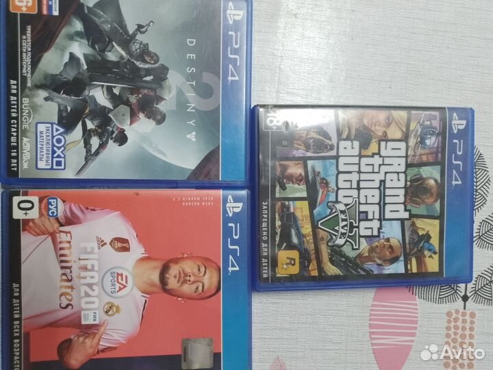 Диски игры для PS4