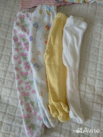 Детские вещи пакетом р.62-68