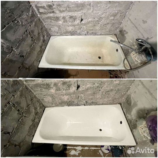 Реставрация ванн жидким акрилом