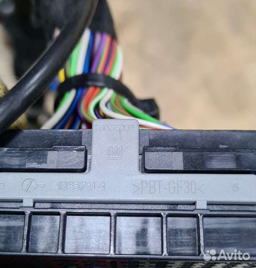 Проводка подкапот. Opel Astra J рест Хэтч a16xer