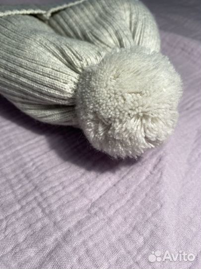 Шапка зимняя для девочки 44 46