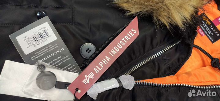 Alpha Industries Парка мужская. Зимняя