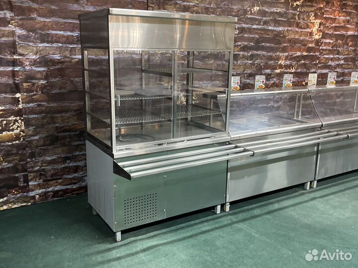 Линия раздачи для столовой бу