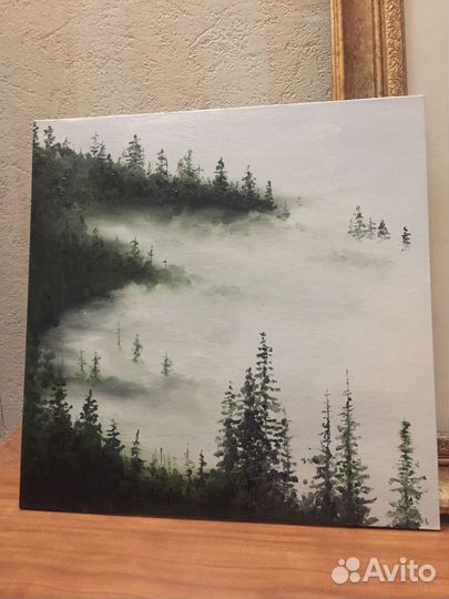 Картина маслом этюд