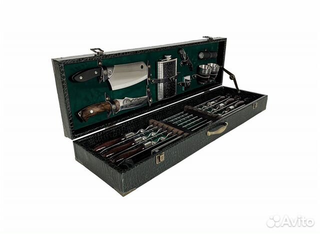 Набор шампуров в кейсе