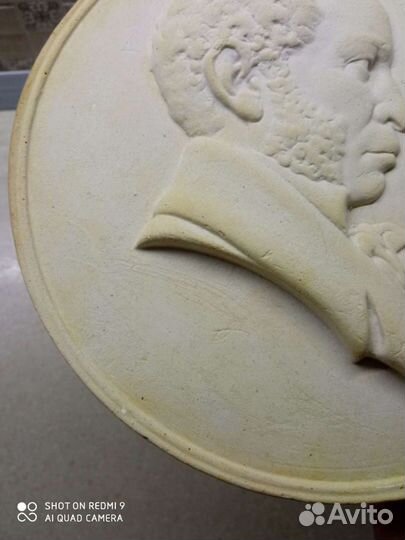 Панно барельеф Пушкин